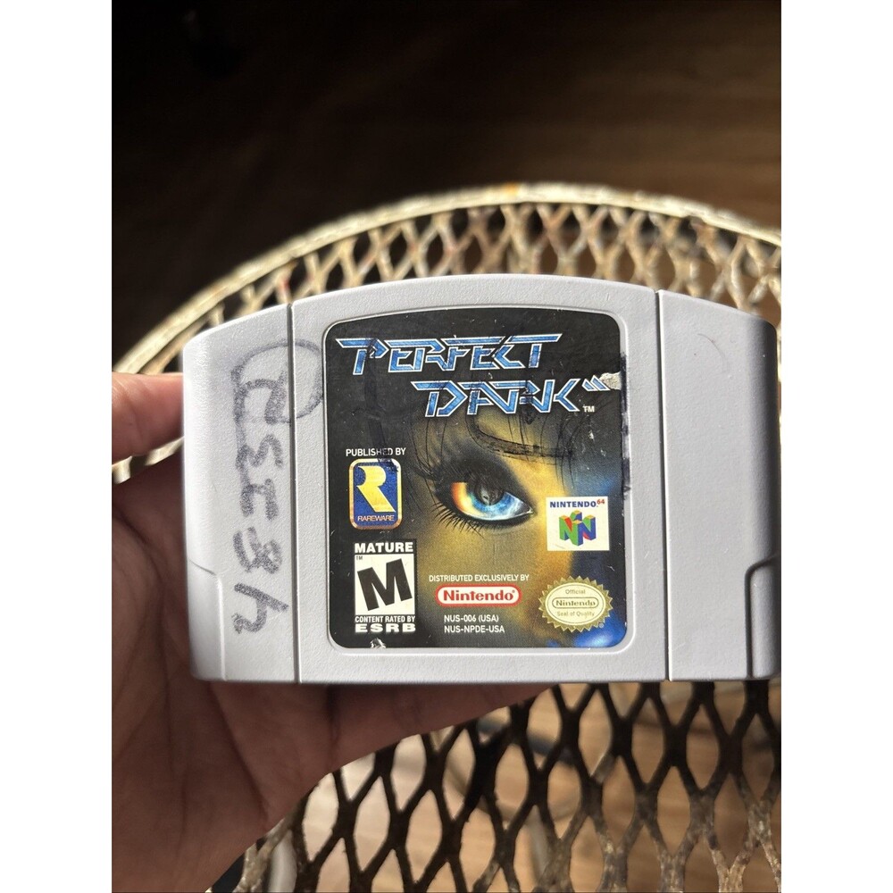 Perfect Dark (Nintendo 64 N64, 2000) Authentic Cartridge Only - Tested